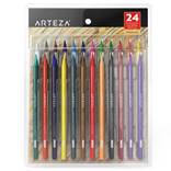 ARTEZA 24 Woodless Colored Pencils Set