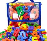 EduKid Toys 72 Magnetic Letters
