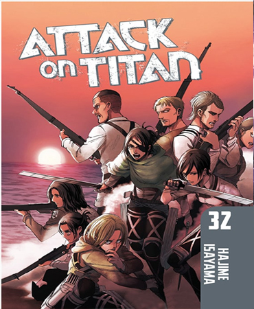 Attack on Titan 32 ـ حمله به تایتان 32