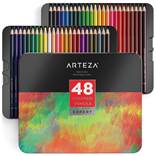 ARTEZA Colored Pencils, Professional Set of 48 Colors